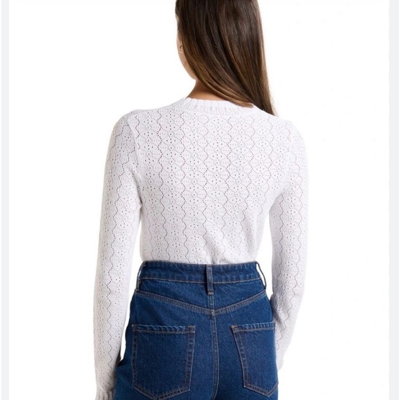 Ever New Melbourne Valentina Pointelle Knit Top - Picture 5 of 14